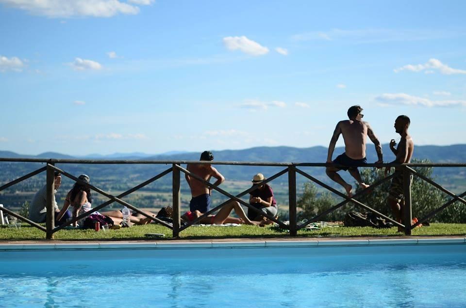 Agriturismo Villa Gabbiano Capodacqua  Εξωτερικό φωτογραφία